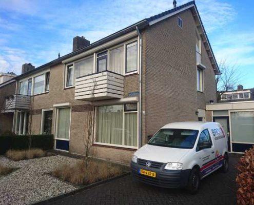 Vloerisolatie Uden tweeondereenkapwoning in Bazuinlaan