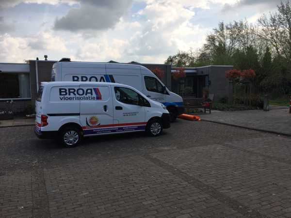 Kruipruimte ventilatie en bodemisolatie in Bungalow Breda