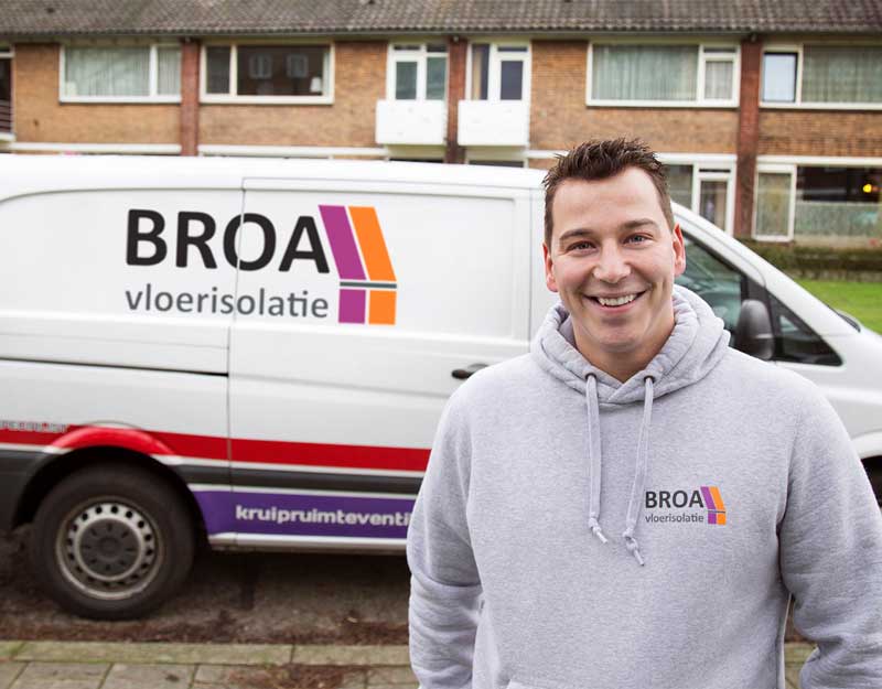 Vloerisolatie specialist: Niels van den Broek