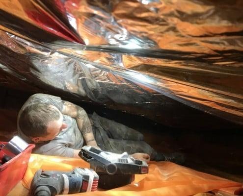 TONZON thermoskussens vloerisolatie Leerdam