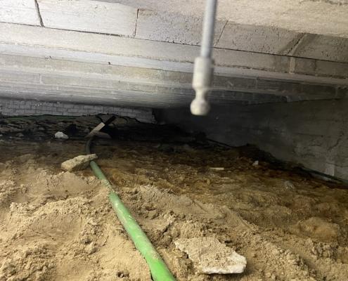 Milieuvriendelijk huis door vloerisolatie in Vught