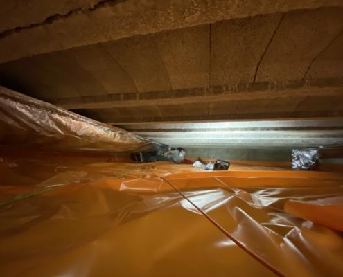 Kruipruimte isoleren in 's-Hertogenbosch