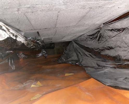 Kruipruimte ventilatie in Eindhoven