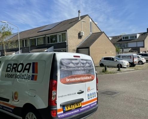 Lage energiekosten door vloerisolatie in Boxtel