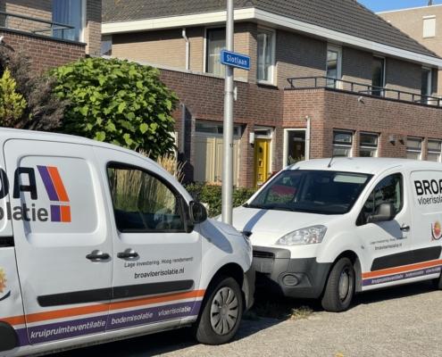 Vloerisolatie in Oostvoorne