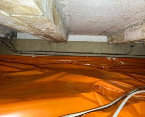Kruipruimte isolatie in Beesd
