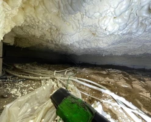 Kruipruimte isoleren in Driebergen