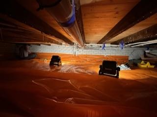 Stank verholpen door kruipruimte ventilatie in Heerhugowaard