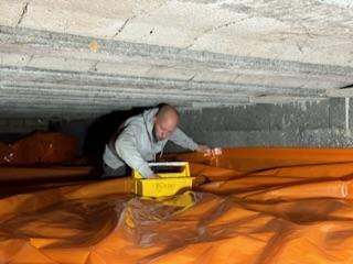 Kruipruimte isolatie in Den Bosch