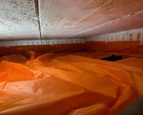 Warme vloer door vloerisolatie in Sint-Annaland