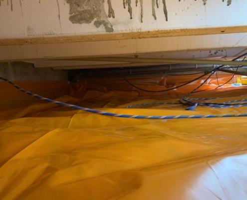 Milieuvriendelijk huis door vloerisolatie in Spijkenisse