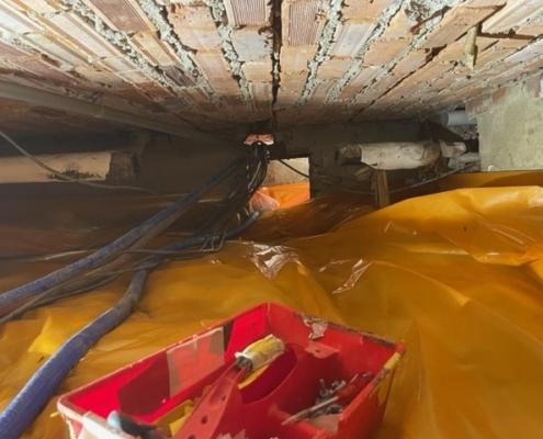 Warme vloer door vloerisolatie in Zeist