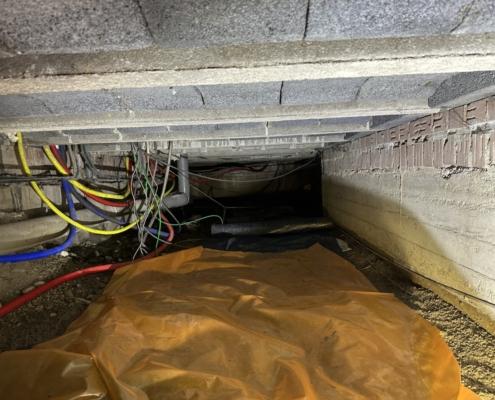 Stank verholpen door kruipruimte ventilatie in De Meern