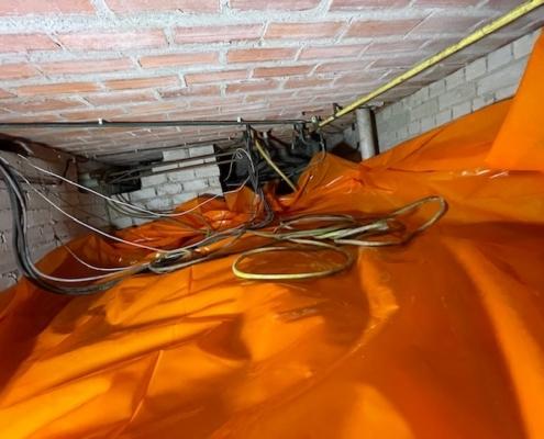 Kruipruimte ventilatie verhelpt vochtproblemen in Limbricht