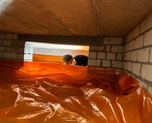 Stank verholpen door kruipruimte ventilatie in Nederweert