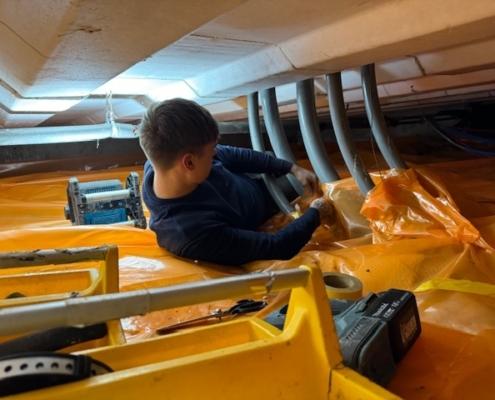 Kruipruimte ventilatie verhelpt vochtproblemen in Oisterwijk