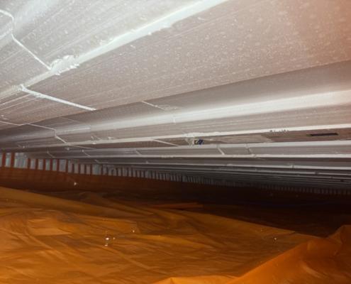 Kruipruimte ventilatie in Rockanje