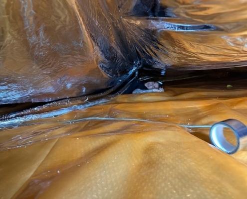 Kruipruimte ventilatie in Nieuwendijk