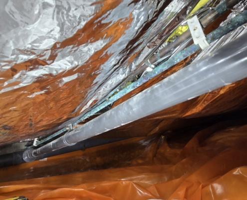 Stank verholpen door kruipruimte ventilatie in Spijkernisse