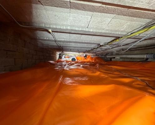 Kruipruimte isolatie in Berg en Terblijt