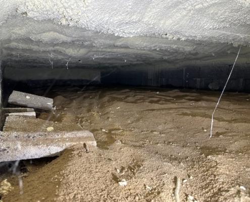 Kruipruimte isolatie in 's Hertogenbosch