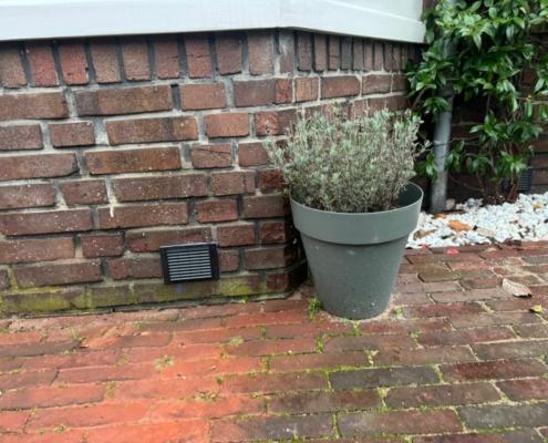 Milieuvriendelijk huis door vloerisolatie in Beverwijk