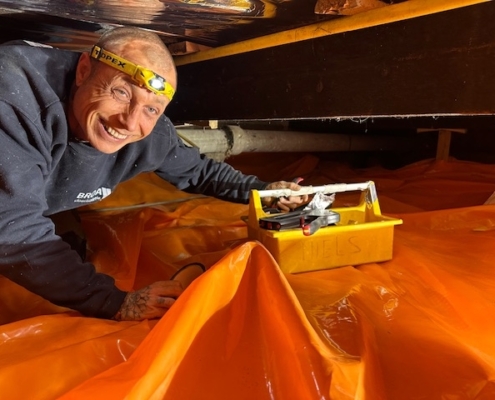 TONZON vloerisolatie in Oosterhout