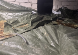 Kruipruimte ventilatie gaat schimmels tegen in Oude Tonge
