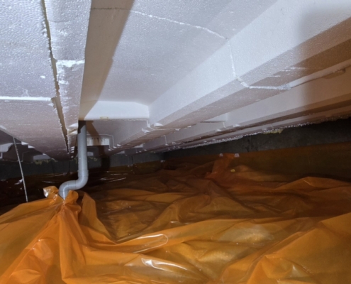 Kruipruimte ventilatie verhelpt vochtproblemen in 's Hertogenbosch