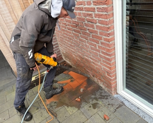 Kruipruimte isolatie in Born
