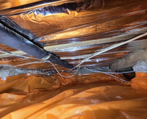 Kruipruimte ventilatie in Lanaken