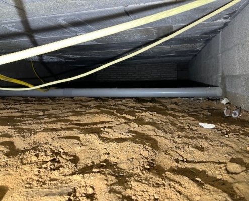 Stank verholpen door kruipruimte ventilatie in Born