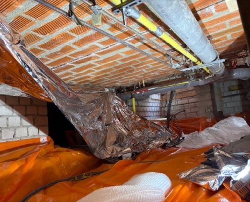 Stank verholpen door kruipruimte ventilatie in Uden