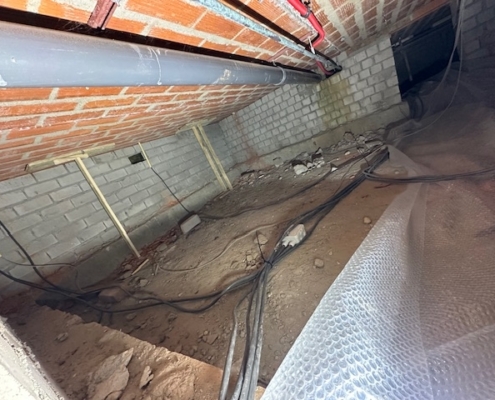 Stank verholpen door kruipruimte ventilatie in Uden