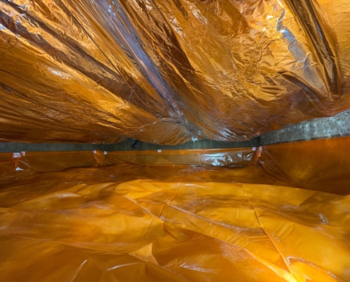 Kruipruimte ventilatie in Andel