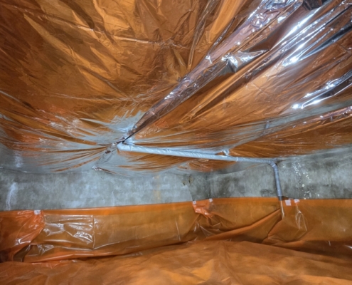 Kruipruimte ventilatie in Weert