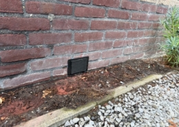 Kruipruimte ventilatie gaat schimmels tegen in Abcoude