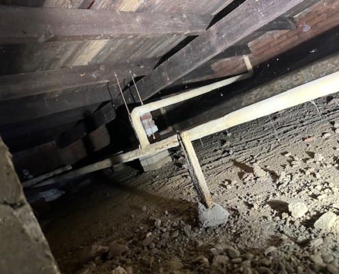 Stank verholpen door kruipruimte ventilatie in Altforst