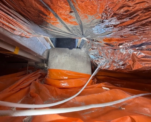 Kruipruimte ventilatie verhelpt vochtproblemen in Leiden