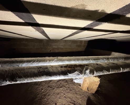 Stank verholpen door kruipruimte ventilatie in Eindhoven