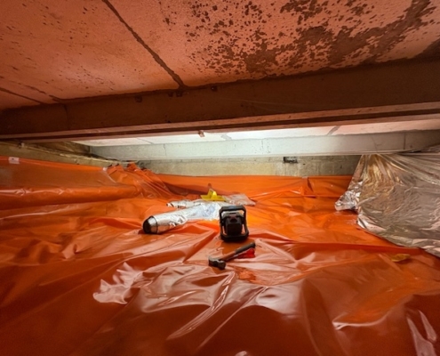 Stank verholpen door kruipruimte ventilatie in Maarssen