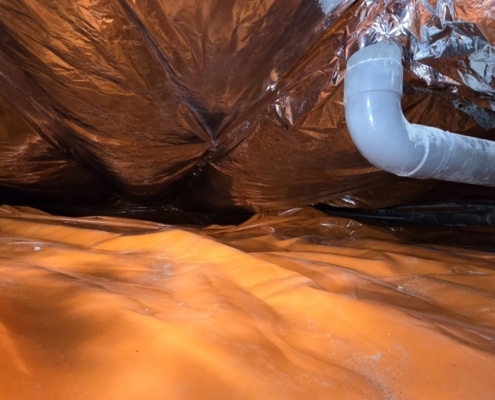 Kruipruimte isoleren in Maarssen