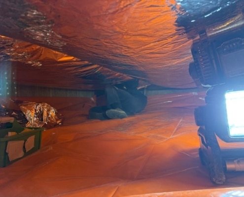 Warme vloer door vloerisolatie in Bergen op Zoom