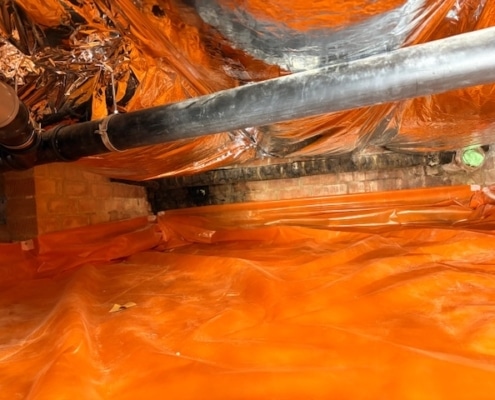 Kruipruimte isolatie in Oud-Heverlee