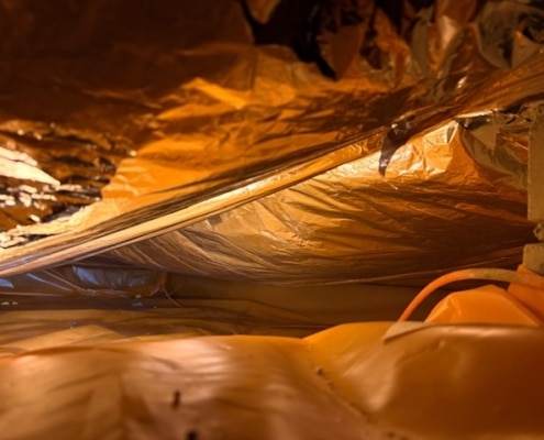 Kruipruimte isoleren in Geldrop