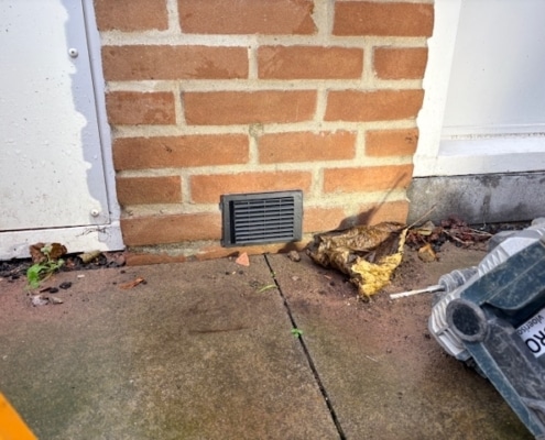 Stank verholpen door kruipruimte ventilatie in Vianen