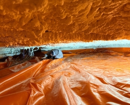 Vloer isoleren in Werkendam