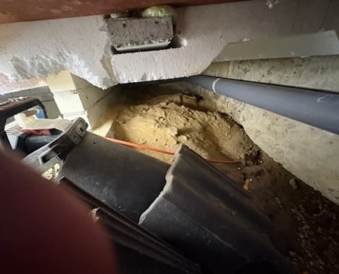 Warme vloer door vloerisolatie in Geldrop