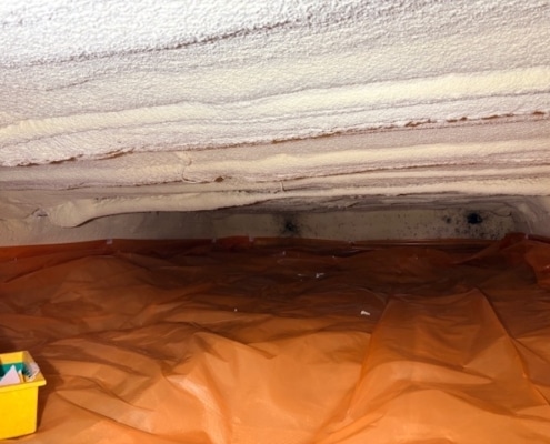 Kruipruimte ventilatie in Oudorp